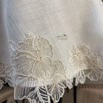 Liman Home Decor - Liman Online Gelincik Tafelkleed Cream 1 Delig