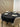 Liman Home Decor - Liman Online Gelincik Tafelkleed Set Met Server Zwart  18 Delig