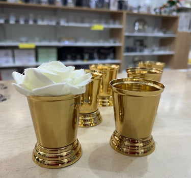 Liman Home Decor - Liman Online GULLUK / DECORATIE VOOR BLOEMEN GOUD 6 DELIG