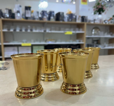 Liman Home Decor - Liman Online GULLUK / DECORATIE VOOR BLOEMEN GOUD 6 DELIG