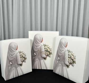 Liman Home Decor - Liman Online Hijabi Bruid Doos 3 delig