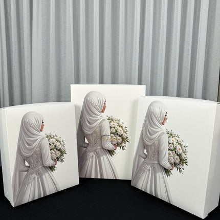 Liman Home Decor - Liman Online Hijabi Bruid Doos 3 delig