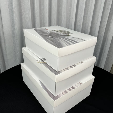 Liman Home Decor - Liman Online Hijabi Bruid Doos 3 delig