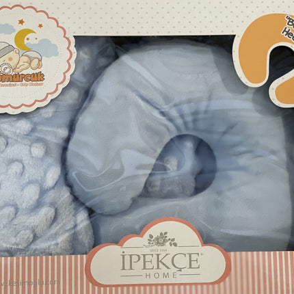 Liman Home Decor - Liman Online iPEKCE TOMURCUK BABY DEKEN + BLAUW
