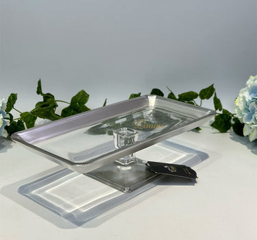 Liman Home Decor - Liman Online Istanbul Patisserie Met Voet Zilver