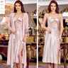Liman Home Decor - Liman Online Jeremi Satijn Lingerieset 6 Delig Roze