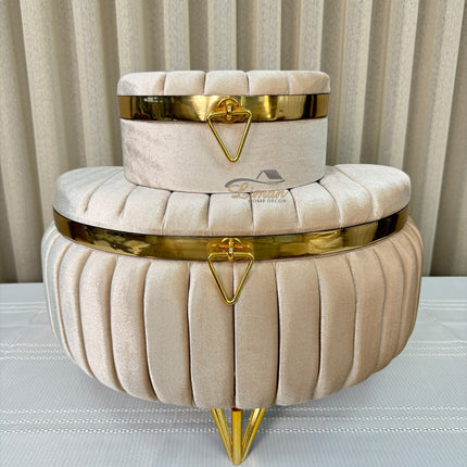 Liman Home Decor - Liman Online Julia Bruidkisten Beige