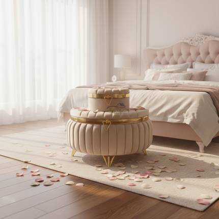 Liman Home Decor - Liman Online Julia Bruidkisten Beige