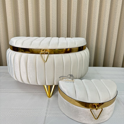 Liman Home Decor - Liman Online Julia Bruidkisten Wit