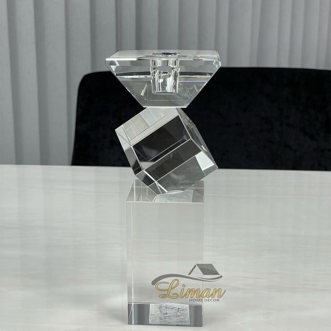 Liman Home Decor - Liman Online Kristal Kandelaar -S-