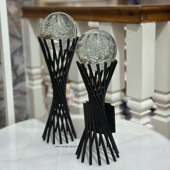 Liman Home Decor - Liman Online KURE DEKORATIE 2 DELIG ZWART