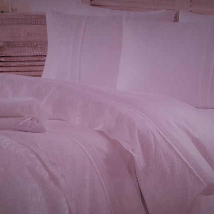 Liman Home Decor - Liman Online LAVELLA BAHAR DEKBEDOVERTREKSET PLAID ROSE