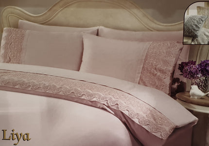 Liman Home Decor - Liman Online LAVELLA LIYA DEKBEDOVERTREKSET ROSE