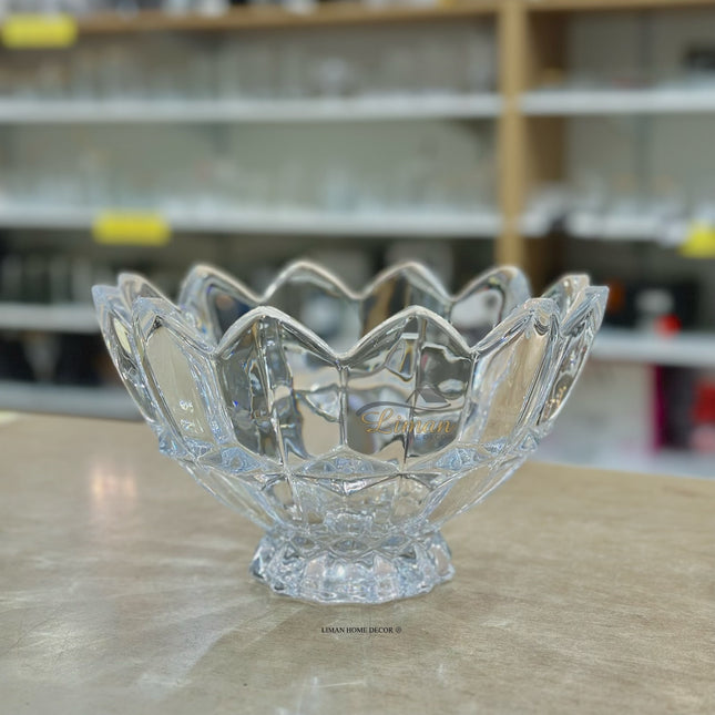 Liman Home Decor - Liman Online Lilyum Glazen kom