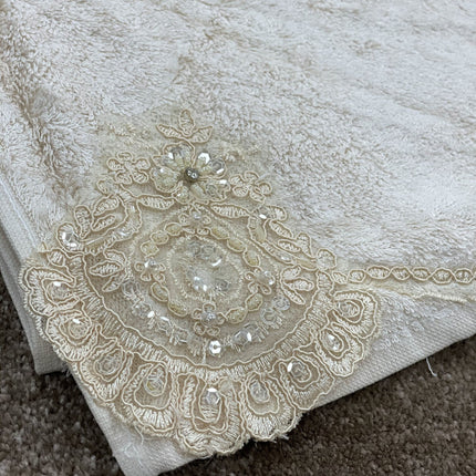 Liman Home Decor - Liman Online Luxe Gebeds- Bohca Set Goud 4 Dlg