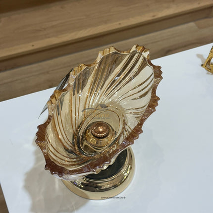 Liman Home Decor - Liman Online LUXE OVAAL SCHAAL GOLD