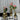 Liman Home Decor - Liman Online Metalen Decoratie / Vaas Met Stand Goud-Zwart 14x14x20cm