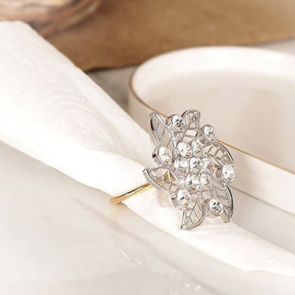 Liman Home Decor - Liman Online Milano  Servetring Goud 6 Delig