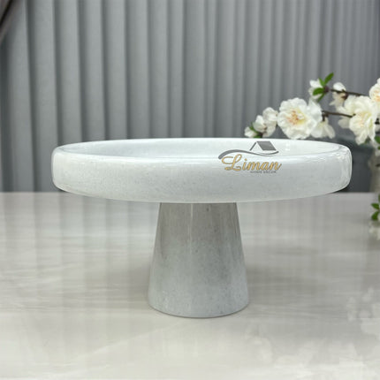 Liman Home Decor - Liman Online Mimoza Marmer Taartplatteau