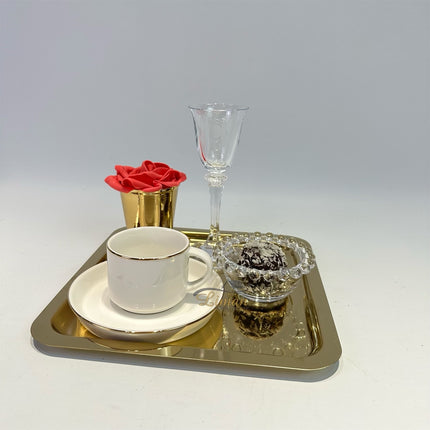 Liman Home Decor - Liman Online Miny Rond Glazen Dessertkom 8 Cm 6 Delig