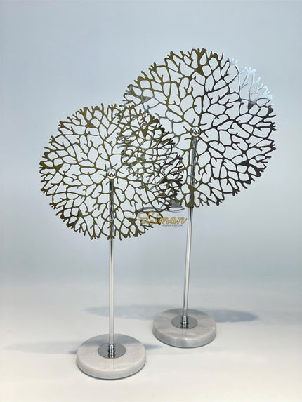 Liman Home Decor - Liman Online Mozaik Decoratie Zilver 2 Delig