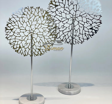 Liman Home Decor - Liman Online Mozaik Decoratie Zilver 2 Delig