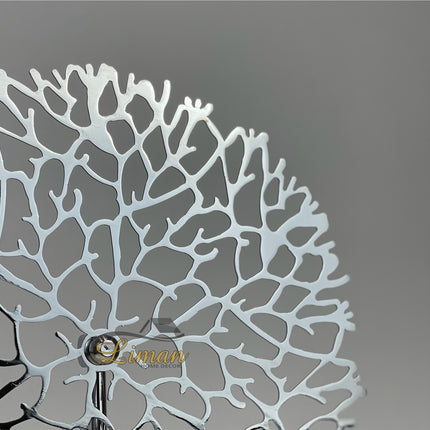 Liman Home Decor - Liman Online Mozaik Decoratie Zilver 2 Delig