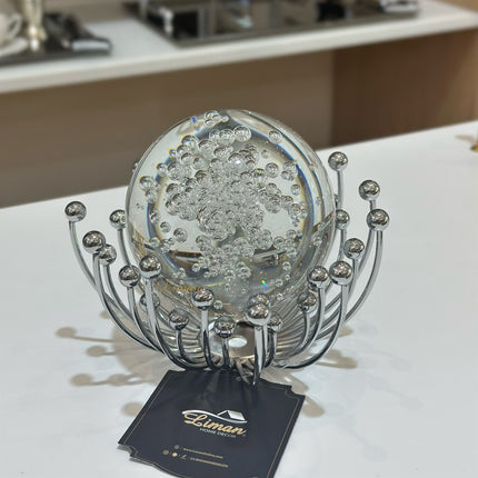 Liman Home Decor - Liman Online NILUFER KURE DECORATIE ZILVER