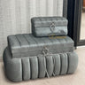 Liman Home Decor - Liman Online Nisa Bruidkisten Grijs