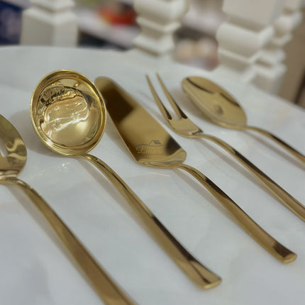 Liman Home Decor - Liman Online OKYANUS KEUKENGEREISET 5 DELIG GOUD