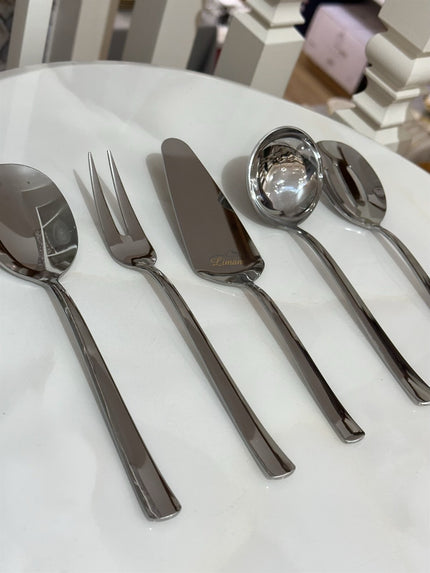 Liman Home Decor - Liman Online OKYANUS KEUKENGEREISET 5 DELIG ZILVER