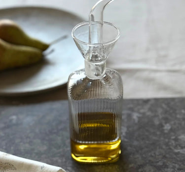 Liman Home Decor - Liman Online Olivetta stripe oliefles | borosilicaatglas | 255 ml
