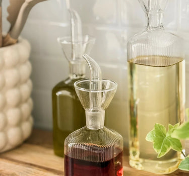 Liman Home Decor - Liman Online Olivetta stripe oliefles | borosilicaatglas | 170 ml