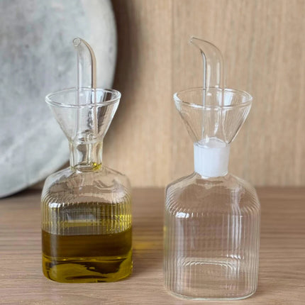 Liman Home Decor - Liman Online Olivetta stripe oliefles | borosilicaatglas | 170 ml