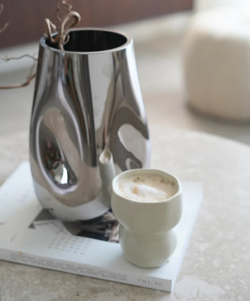 Liman Home Decor - Liman Online Organic keramieken Mok Beige | 2 Delig