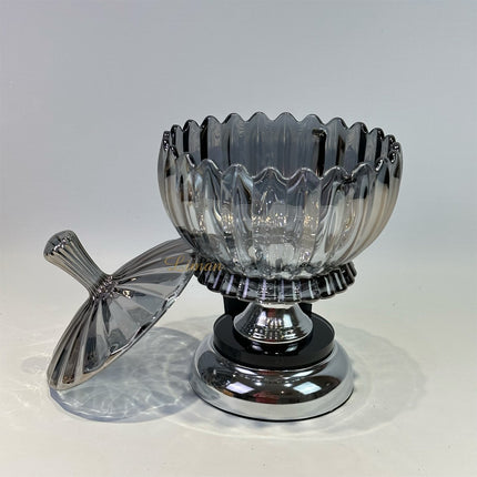 Liman Home Decor - Liman Online Papatya Suikerpot Zilver