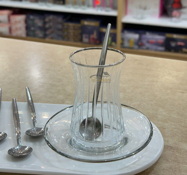 Liman Home Decor - Liman Online Paris  Theelepel Zilver 6 Delig