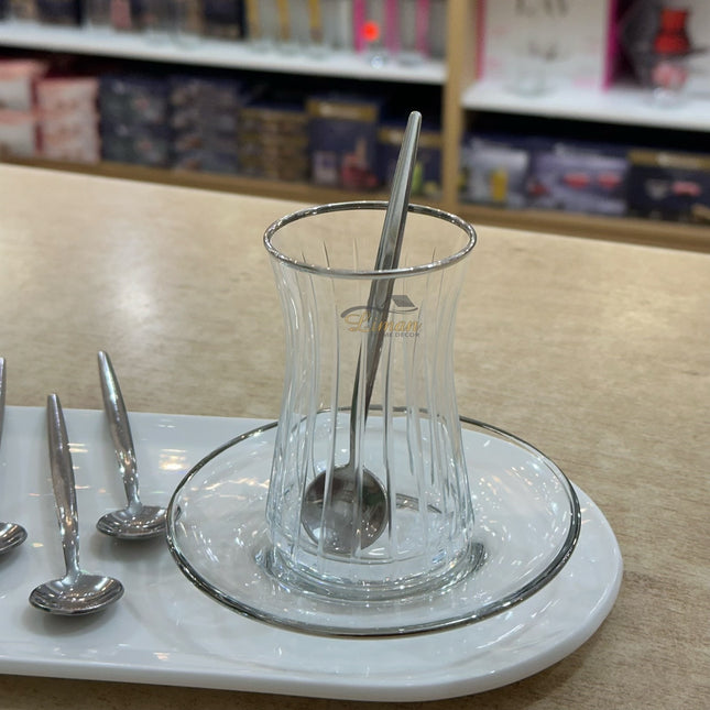 Liman Home Decor - Liman Online Paris  Theelepel Zilver 6 Delig