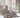 Liman Home Decor - Liman Online Pileli 10 Delig Wasmandset + Badset Bruin
