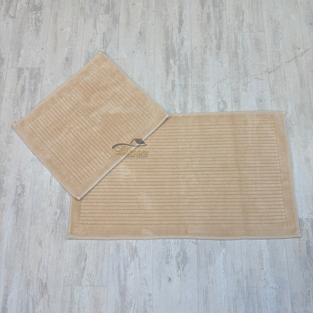 Liman Home Decor - Liman Online Pileli Badmatset Beige