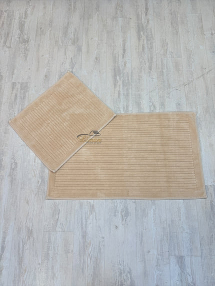 Liman Home Decor - Liman Online Pileli Badmatset Beige