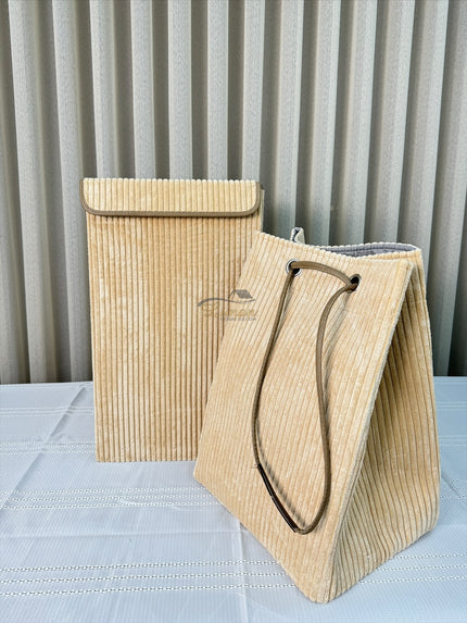 Liman Home Decor - Liman Online PILELI WASMAND / OPBERGMAND CARAMEL