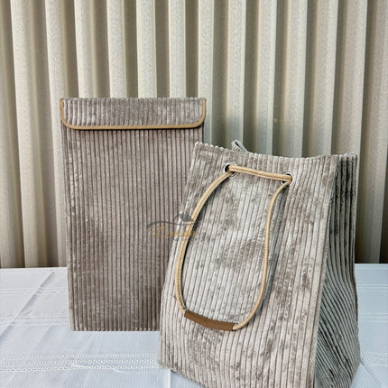 Liman Home Decor - Liman Online PILELI WASMAND / OPBERGMAND GRIJS - GROEN