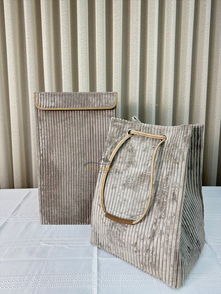 Liman Home Decor - Liman Online PILELI WASMAND / OPBERGMAND GRIJS - GROEN