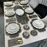 Liman Home Decor - Liman Online Placematset 19 Delig | 6 Persoons Damask