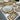 Liman Home Decor - Liman Online Placematset 19 Delig | 6 Persoons Gold Damask