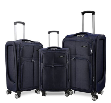 Liman Home Decor - Liman Online REISKOFFER - ROLKOFFER - KOFFERSET - KOFFER | BLAUW 3-DELIG