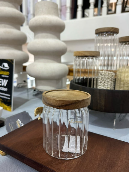 Liman Home Decor - Liman Online RUSTIC WOOD VORRAADPOT 445ML PER STUK