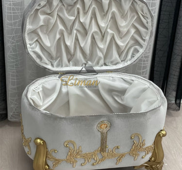 Liman Home Decor - Liman Online Sultan Bruidkisten Grijs