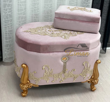 Liman Home Decor - Liman Online Sultan Bruidkisten Roze